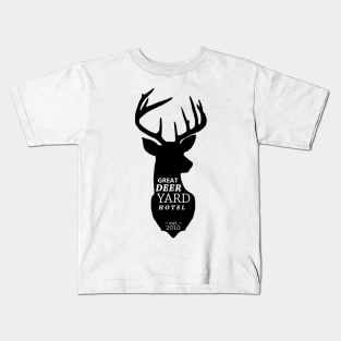 Great Deer Yard Hotel Kids T-Shirt